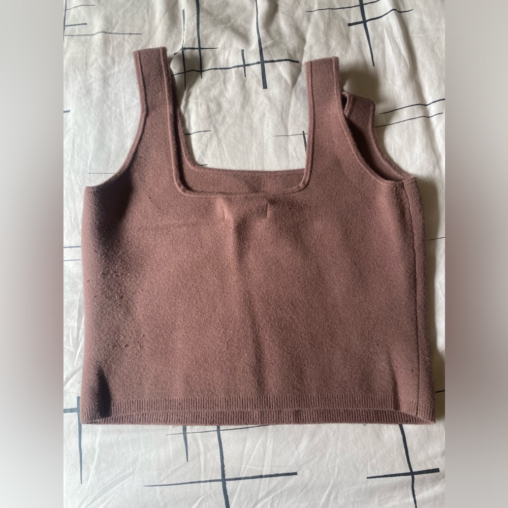 Square neck tank